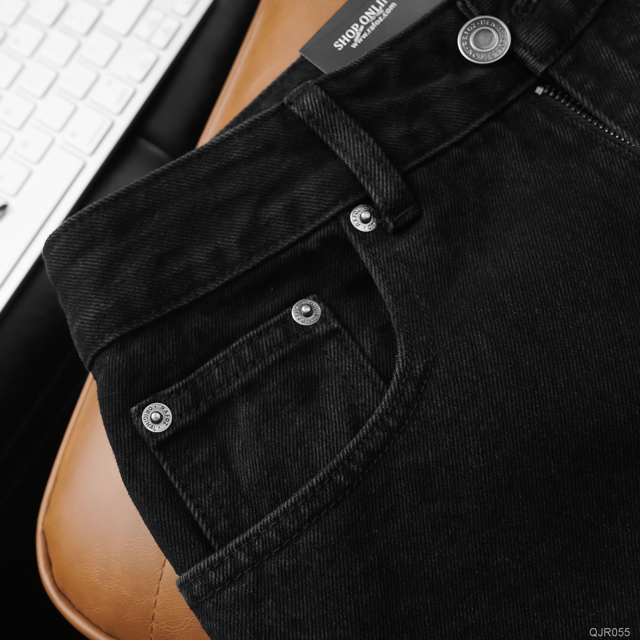  Quần jean RAFOZ washed relaxed fit - 055 