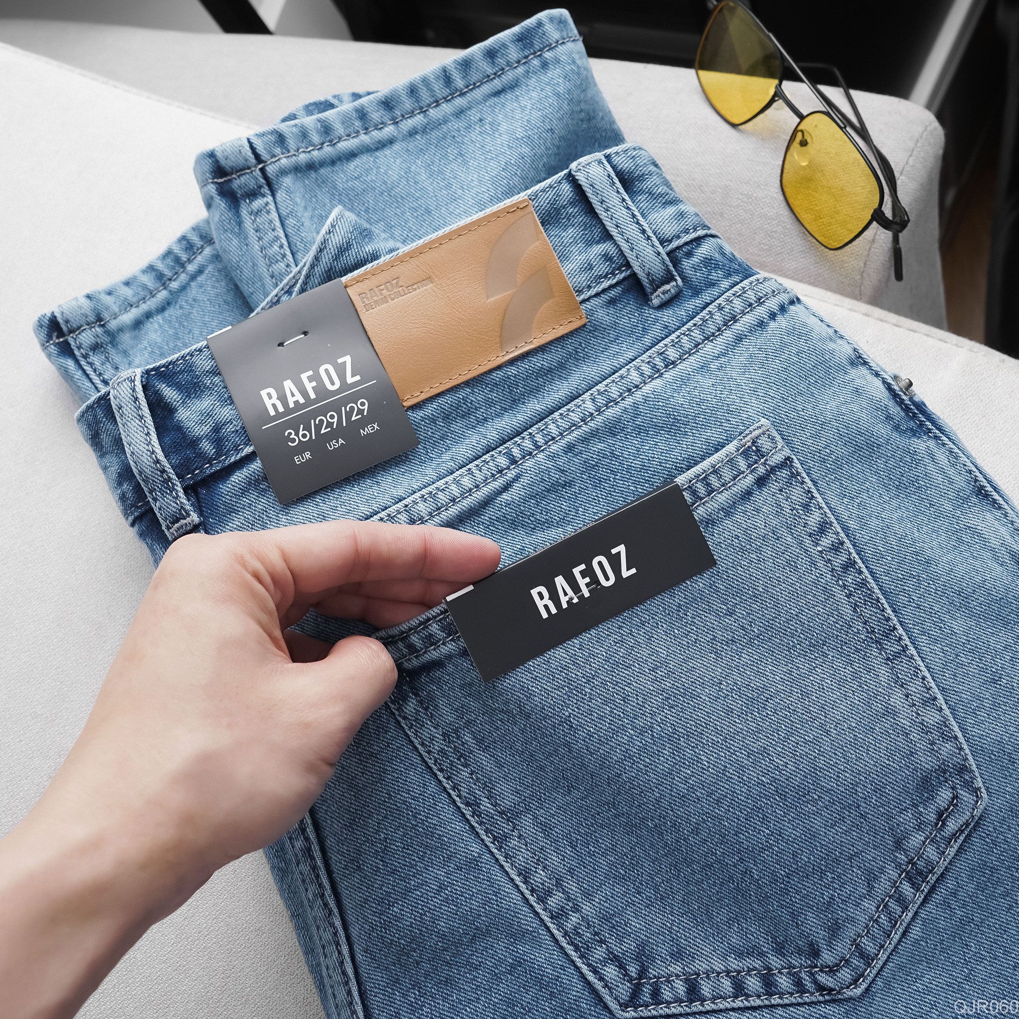  Quần jean relaxed RAFOZ light blue - 060 