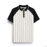  Áo polo raglan kẻ dọc RAFOZ - 019 