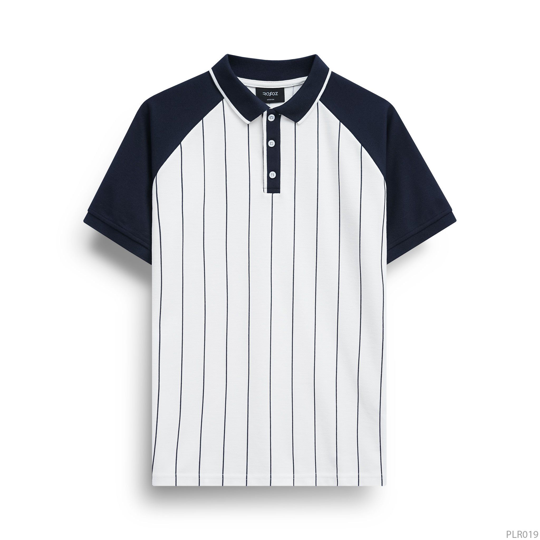  Áo polo raglan kẻ dọc RAFOZ - 019 