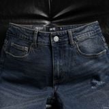  Quần jean RAFOZ dark blue ripped - 042 