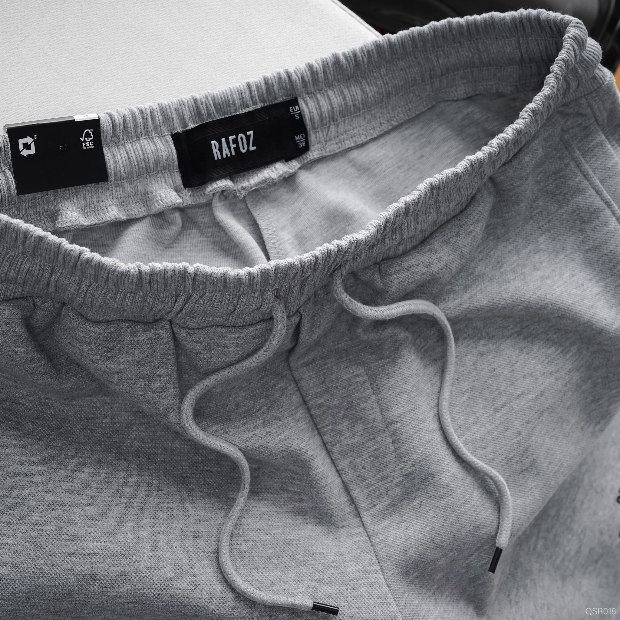  Quần short pique RAFOZ logo basic - 018 