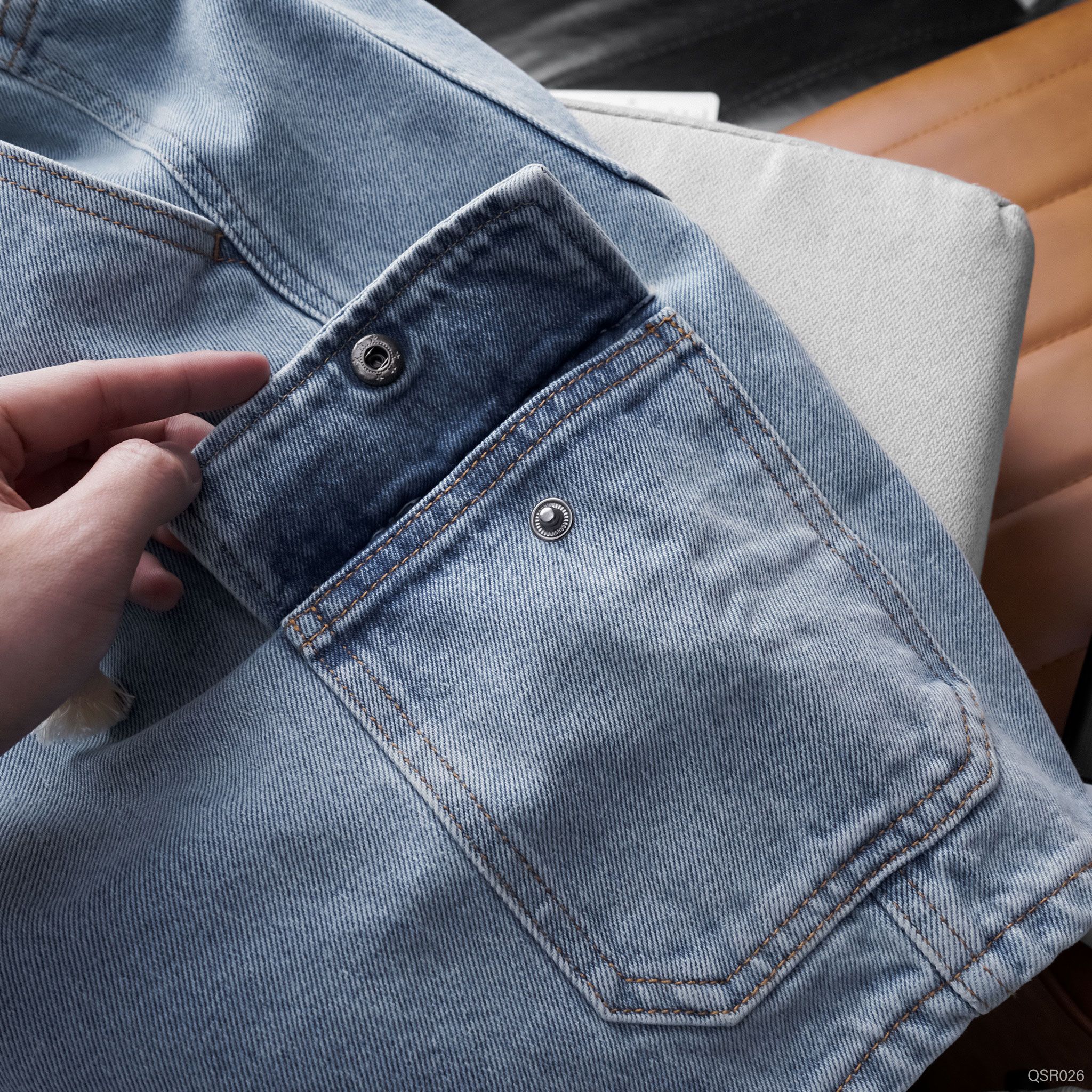  Quần short jean RAFOZ Cargo pocket 
