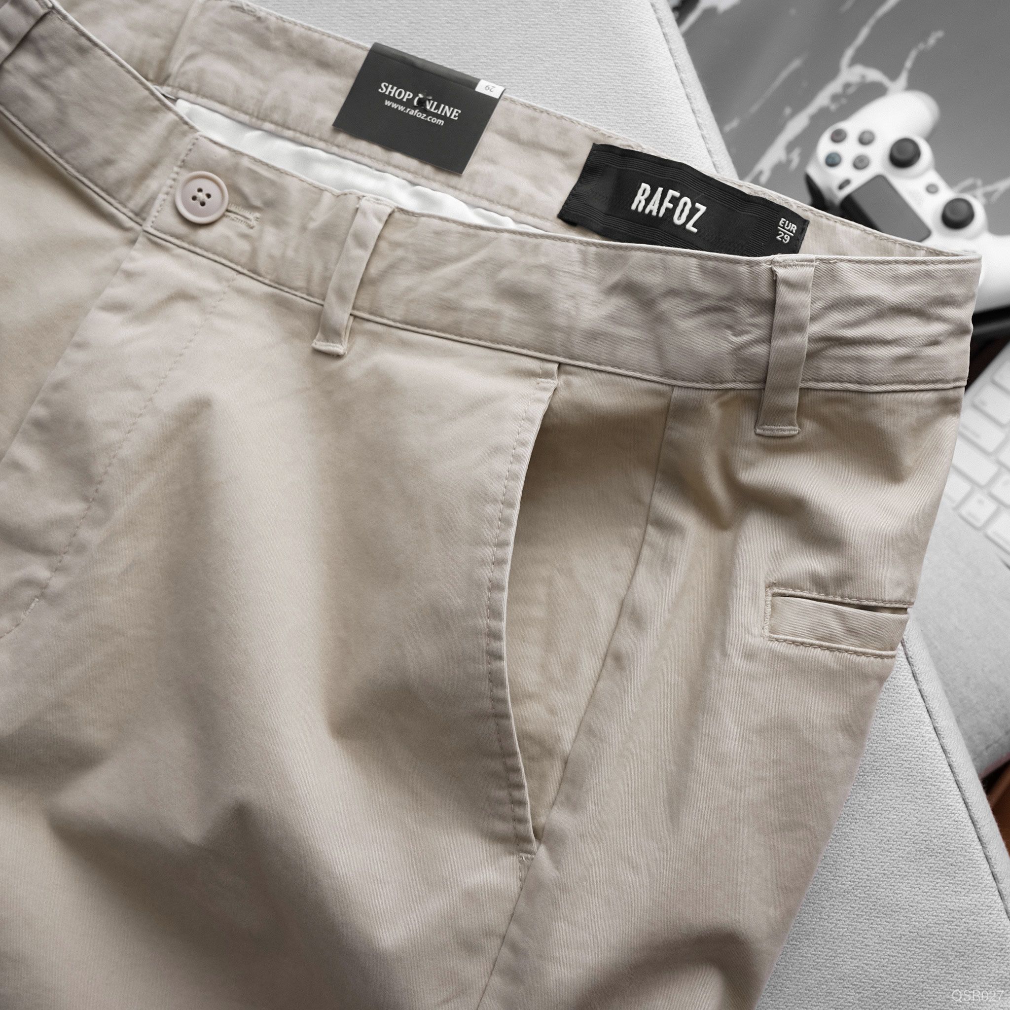  Quần short kaki RAFOZ Slim basic - 027 