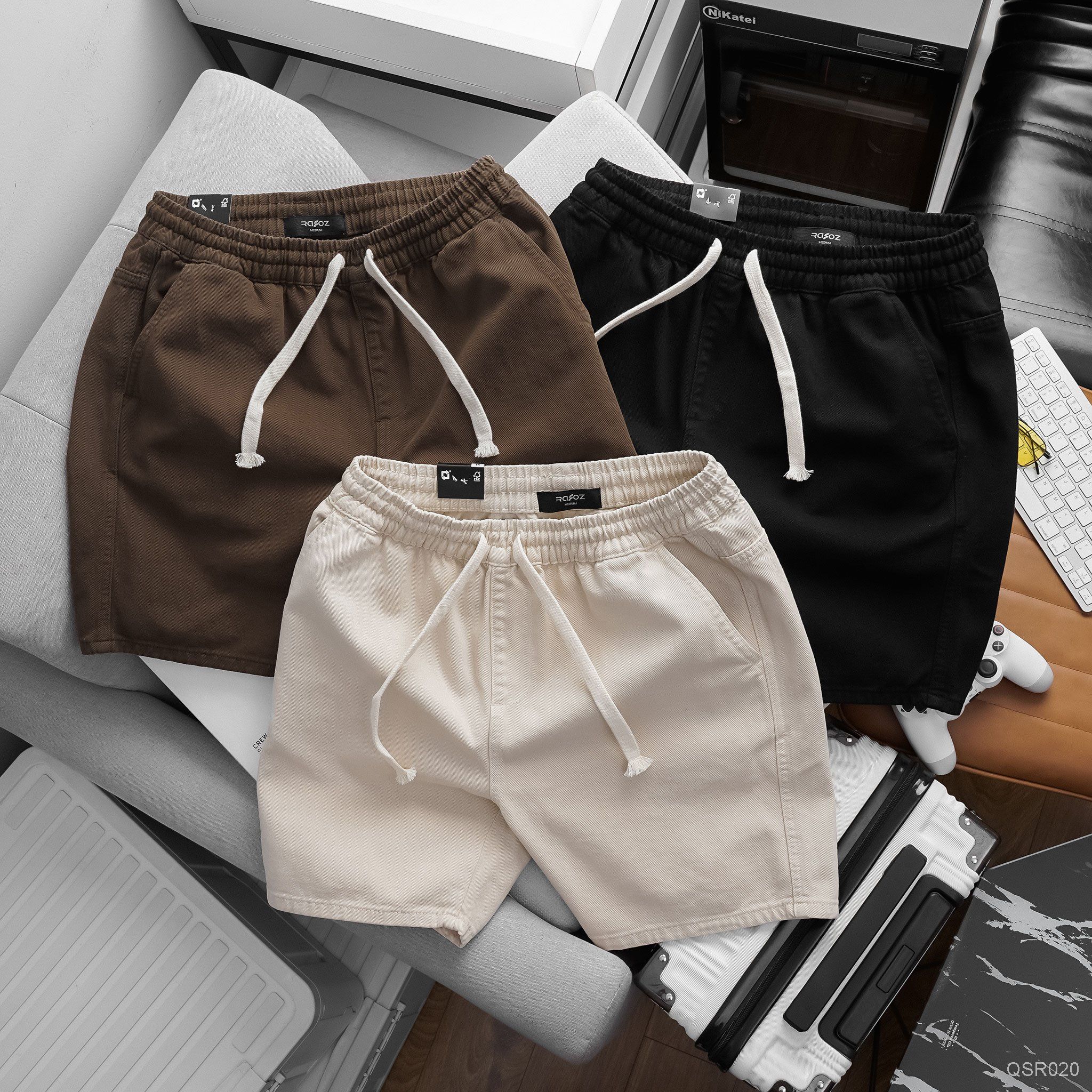  Quần short denim regular RAFOZ - 020 