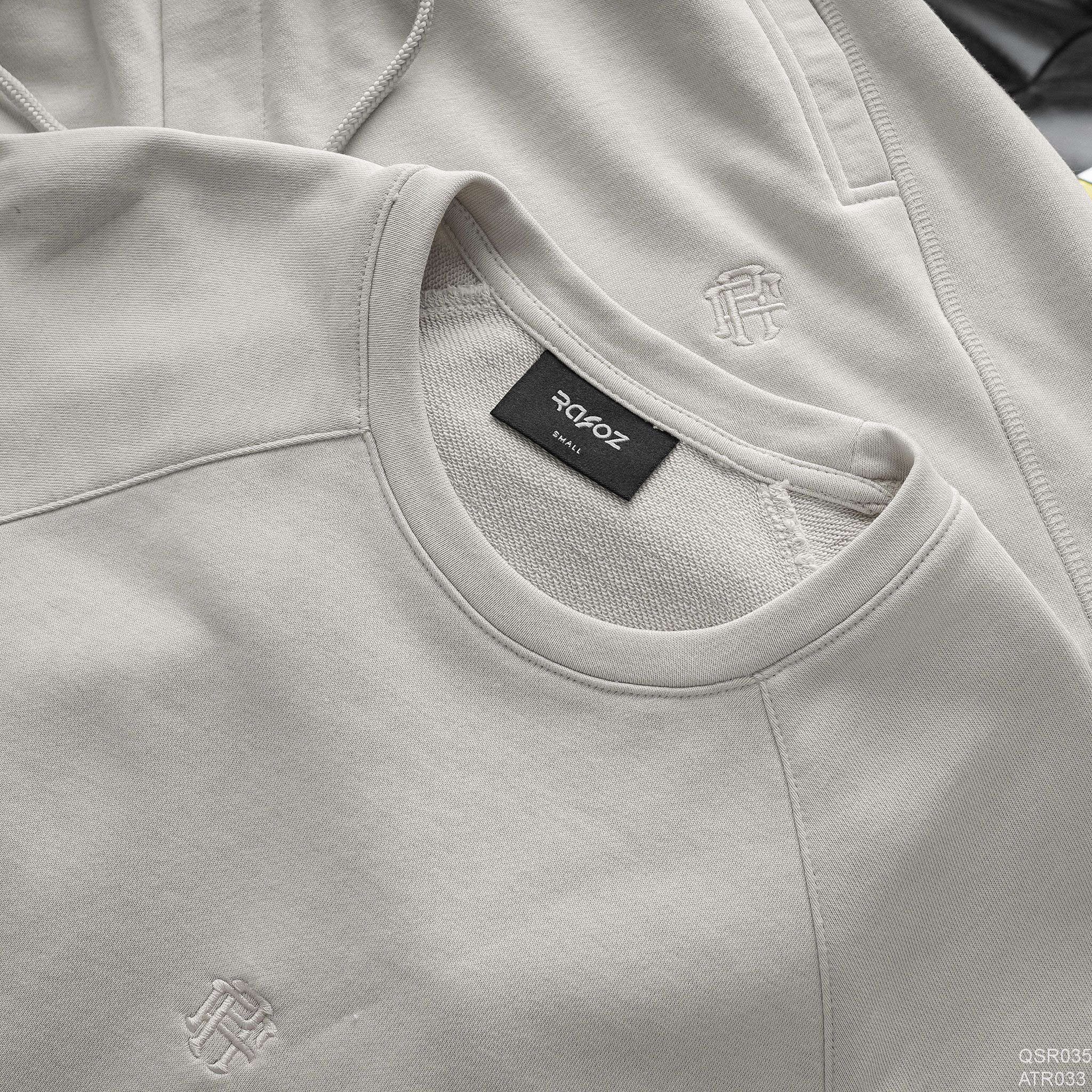  Áo thun regular RAFOZ with logo - 033 