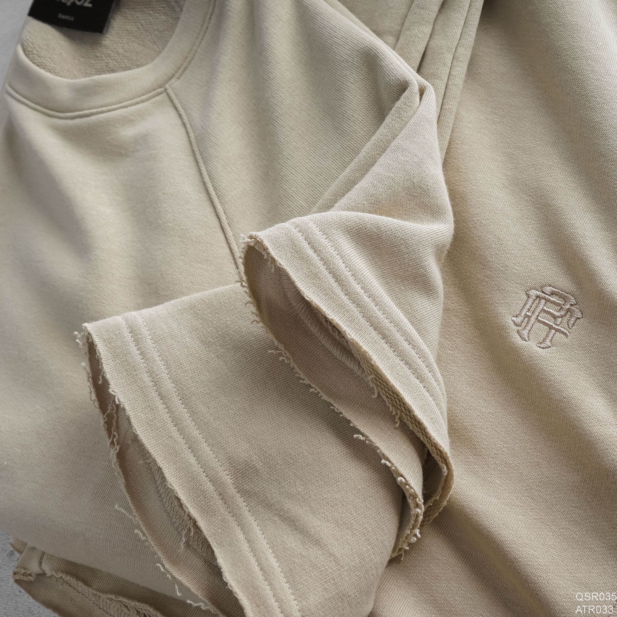  Áo thun regular RAFOZ with logo - 033 