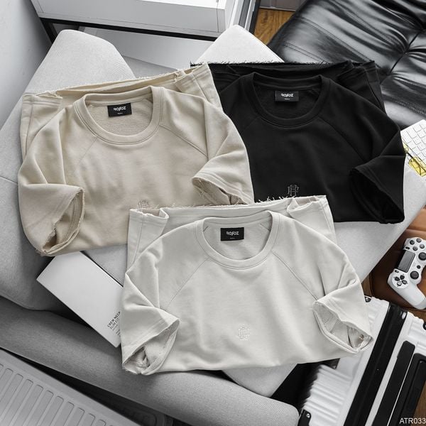  Áo thun regular with logo - 033 