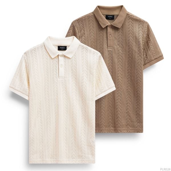  Áo polo RAFOZ wool texture - 028 