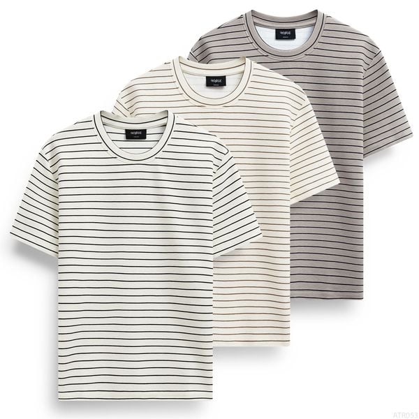  Áo thun RAFOZ Striped regular fit - 053 