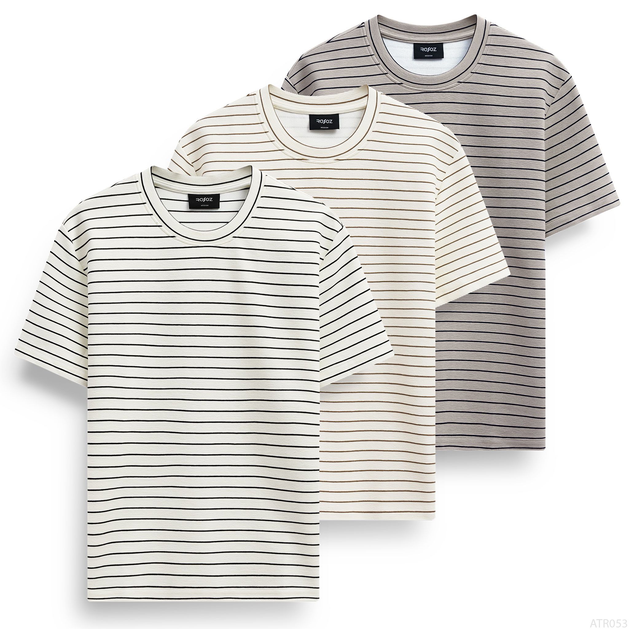  Áo thun RAFOZ Striped regular fit - 053 