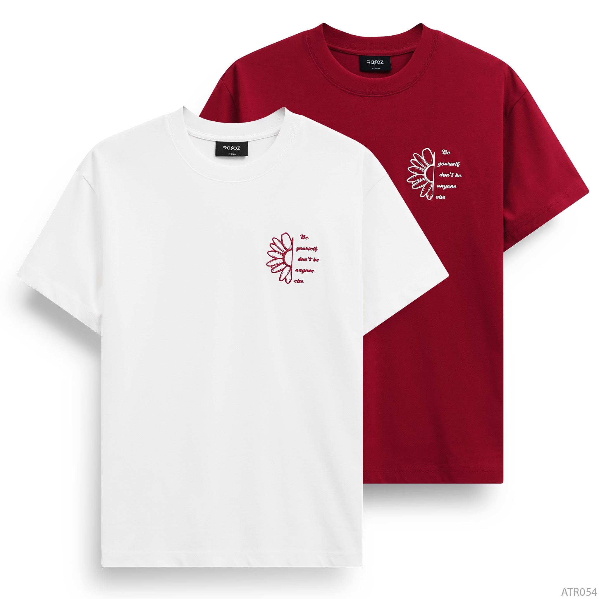  Áo thun RAFOZ flower quotes - 054 