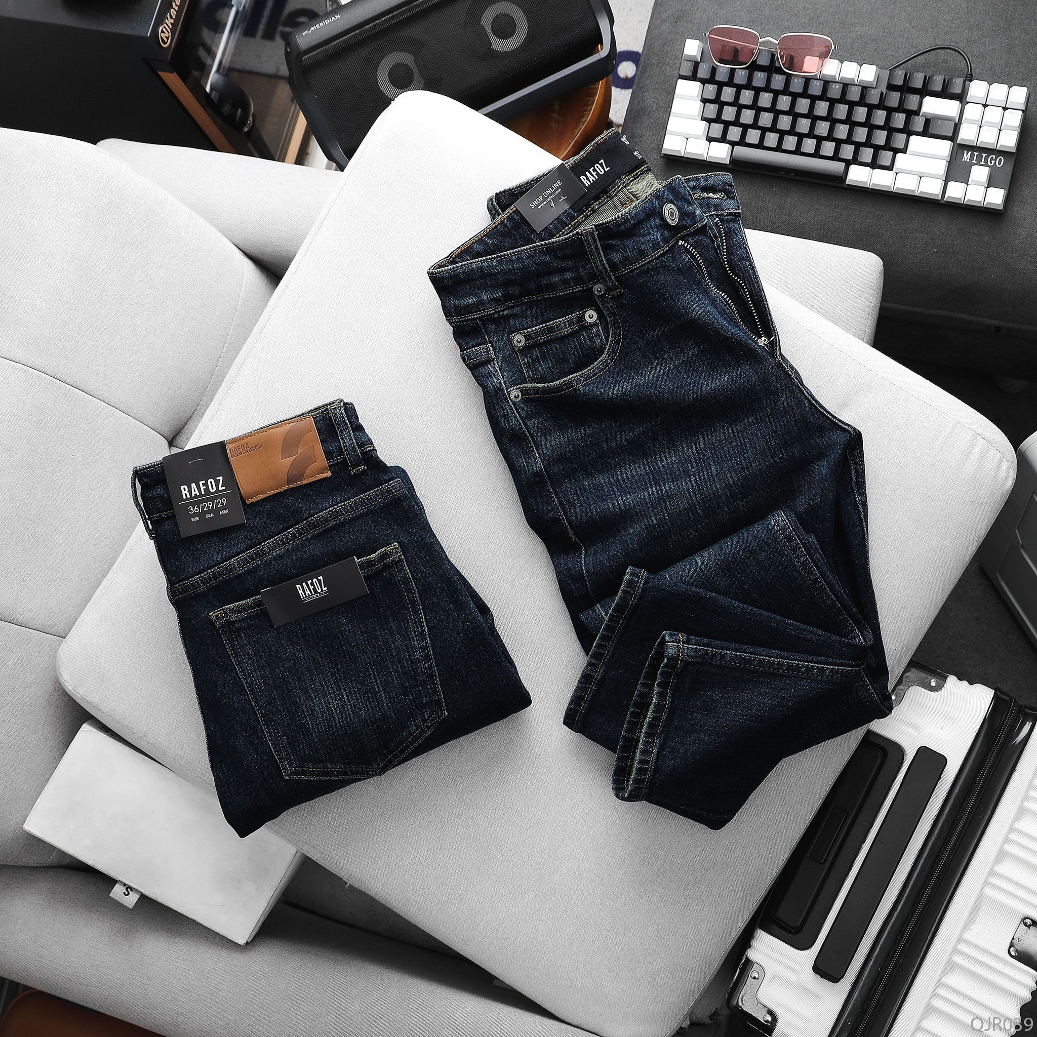  Quần jean RAFOZ Slimfit Xanh đậm - 039 