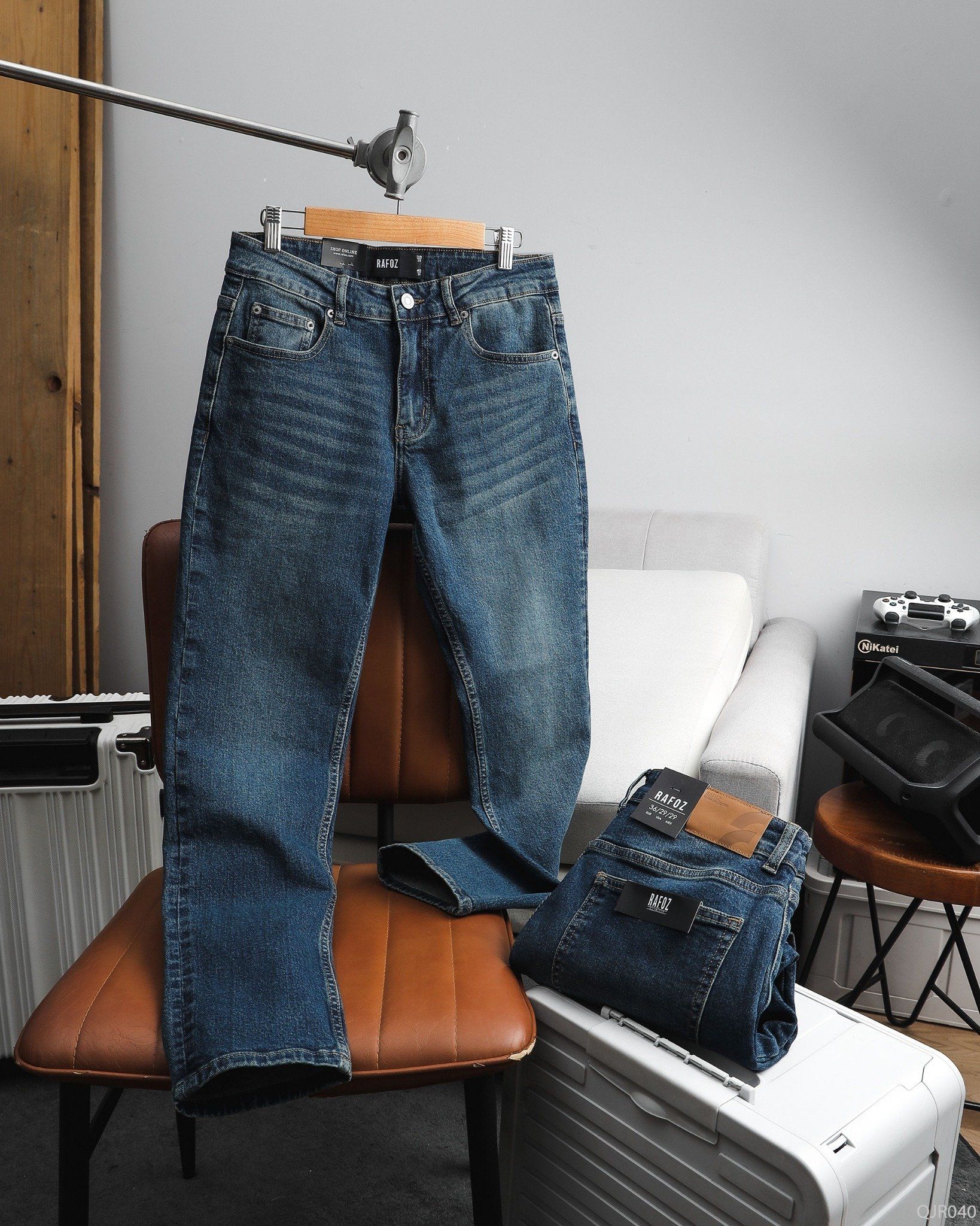  Quần jean RAFOZ Xanh wash - 040 