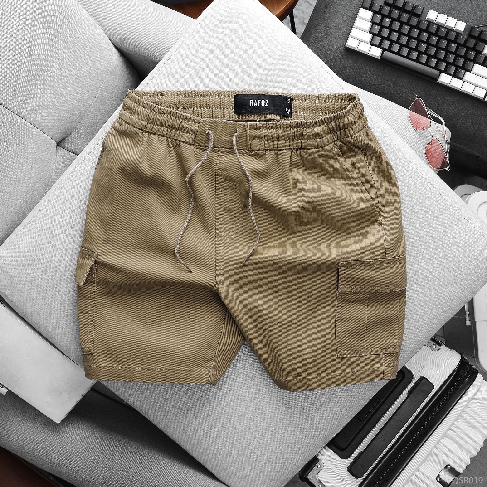  Quần short kaki túi hộp RAFOZ - 019 