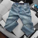  Quần jean RAFOZ Blue wash ripped - 031 