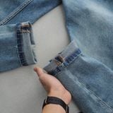 Quần jean RAFOZ Blue wash ripped - 031 