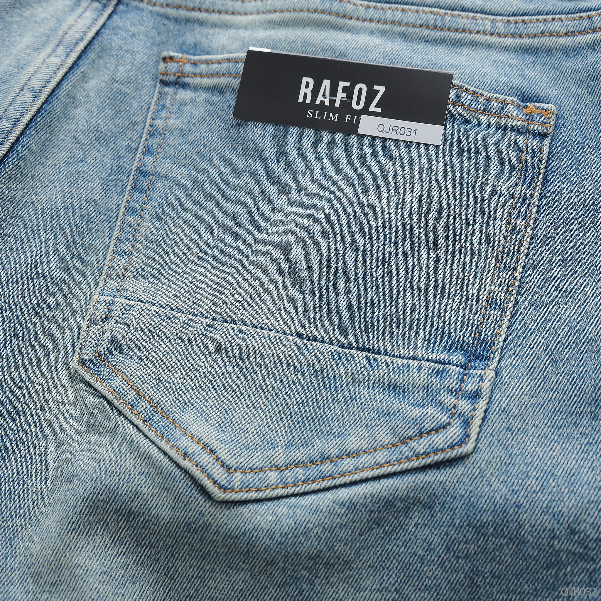  Quần jean RAFOZ Blue wash ripped - 031 