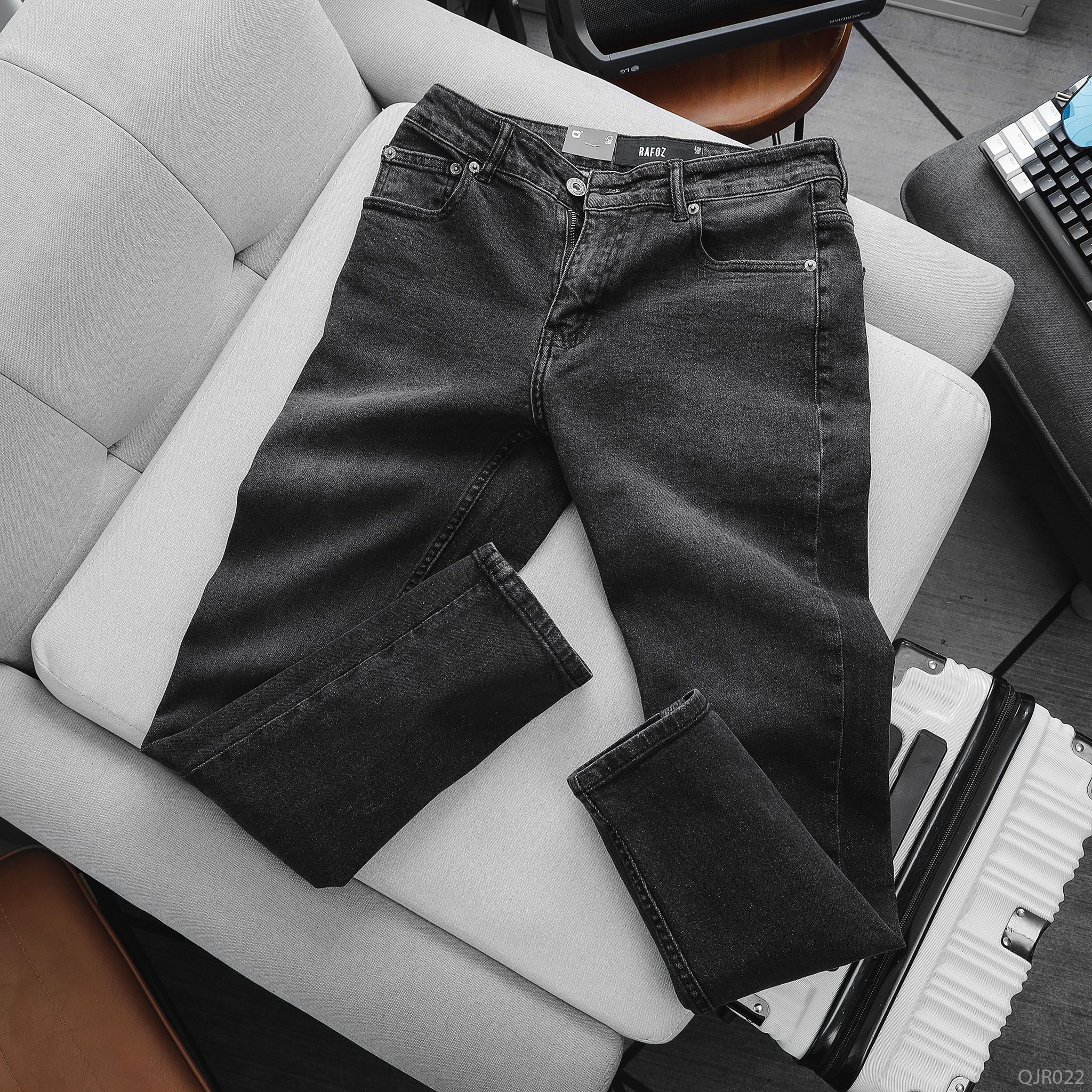  Quần jean RAFOZ Dark grey wash - 022 
