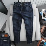  Quần jean RAFOZ xanh đậm wash - 026 