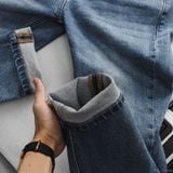  Quần jean RAFOZ blue wash ripped - 016 