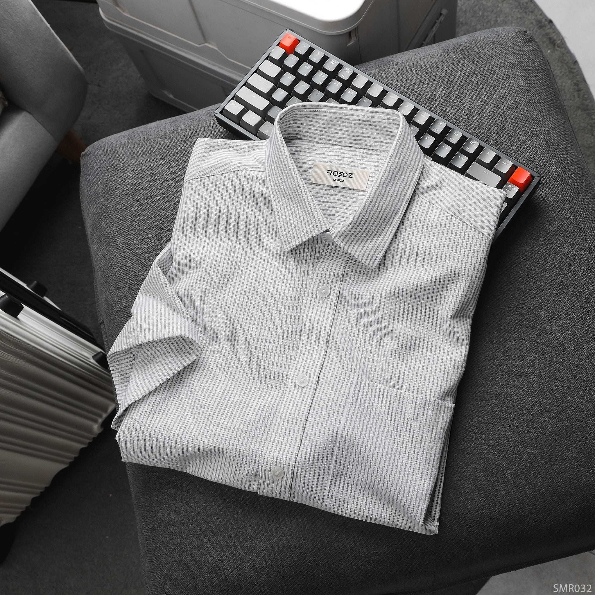  Áo sơ mi Oxford RAFOZ Striped - 032 