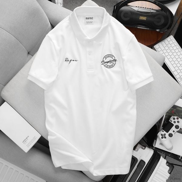  Áo polo RAFOZ embroider signature - 010 