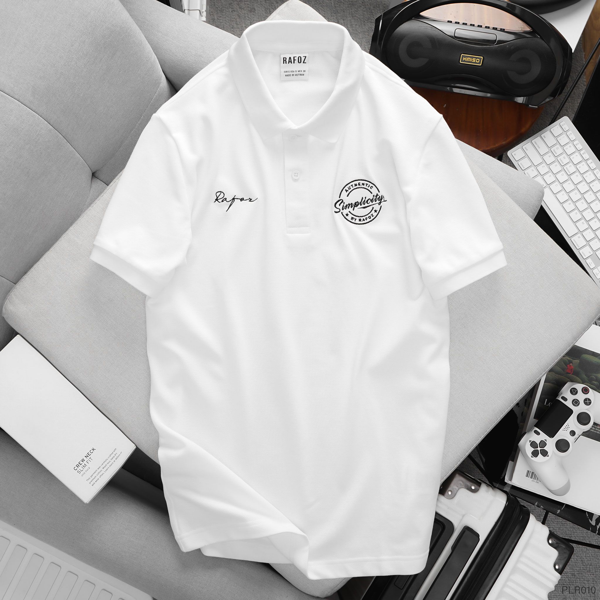  Áo polo RAFOZ embroider signature - 010 