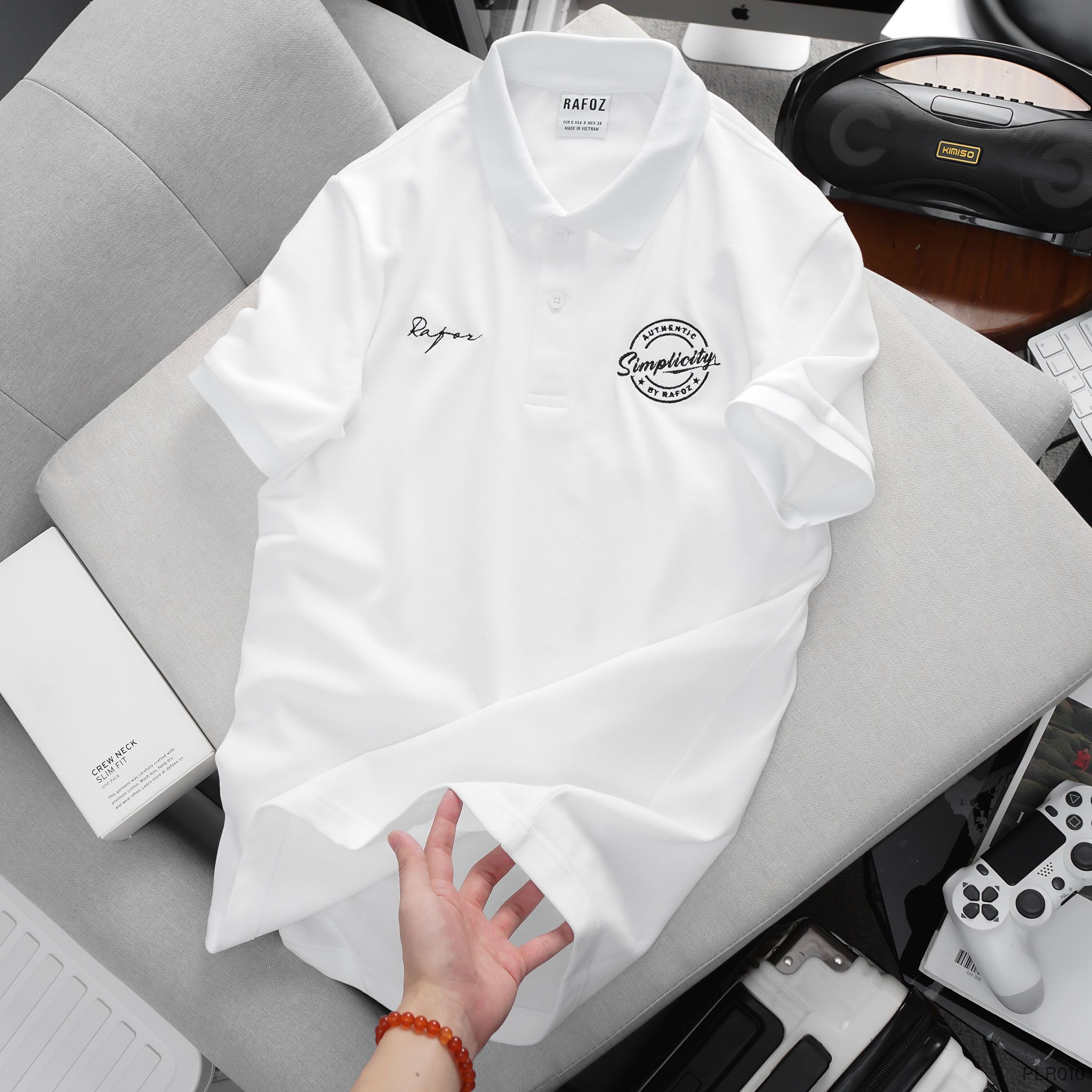  Áo polo RAFOZ embroider signature - 010 