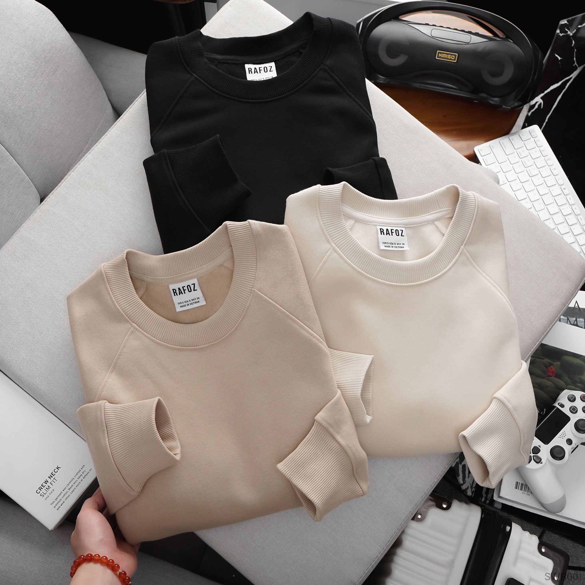  Áo sweater color basic RAFOZ - 001 