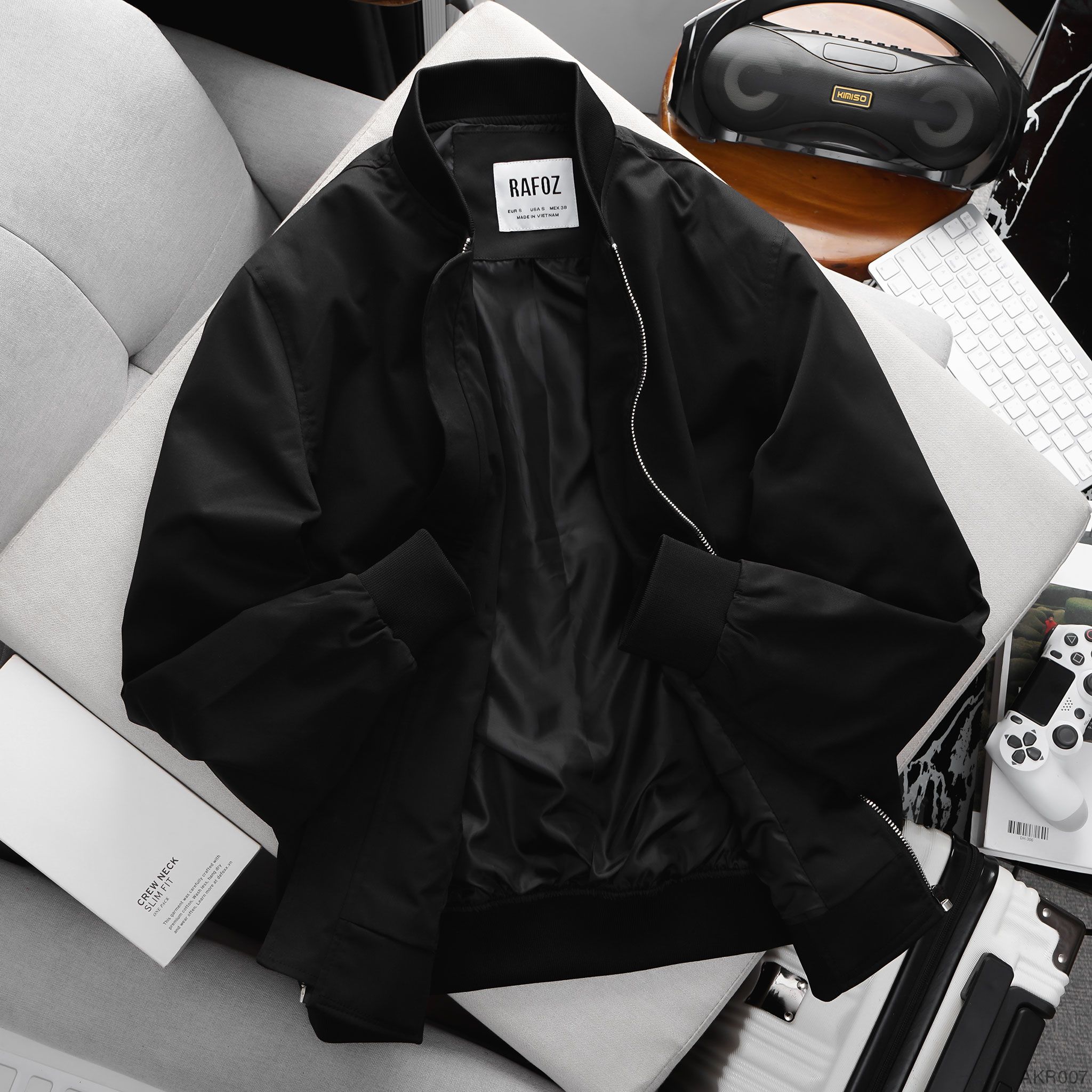  Áo khoác bomber kaki RAFOZ basic - 007 