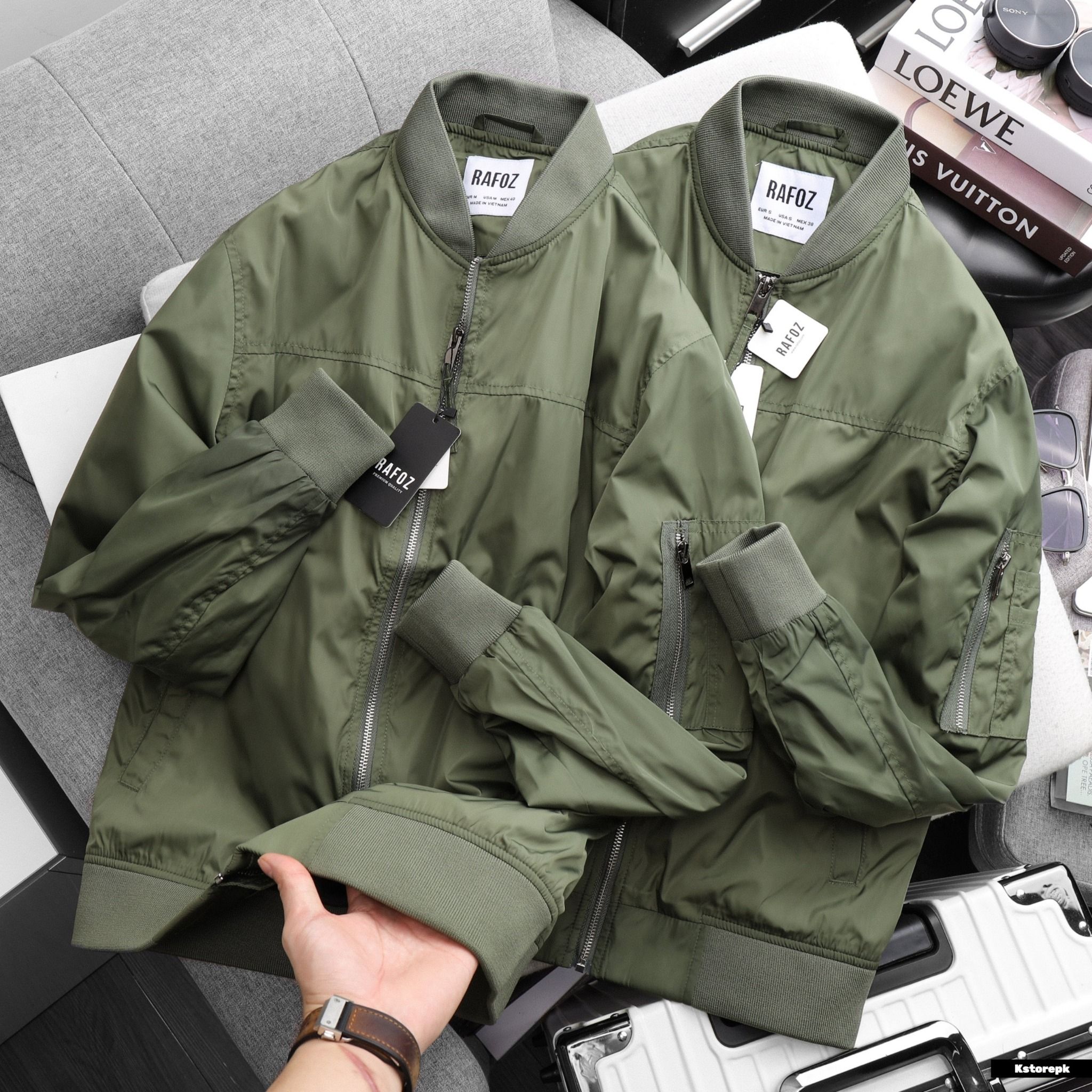  Áo bomber dù Rafoz basic - 220210 