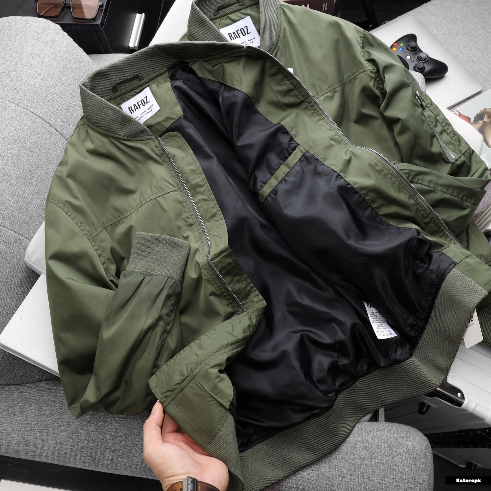  Áo bomber dù Rafoz basic - 220210 