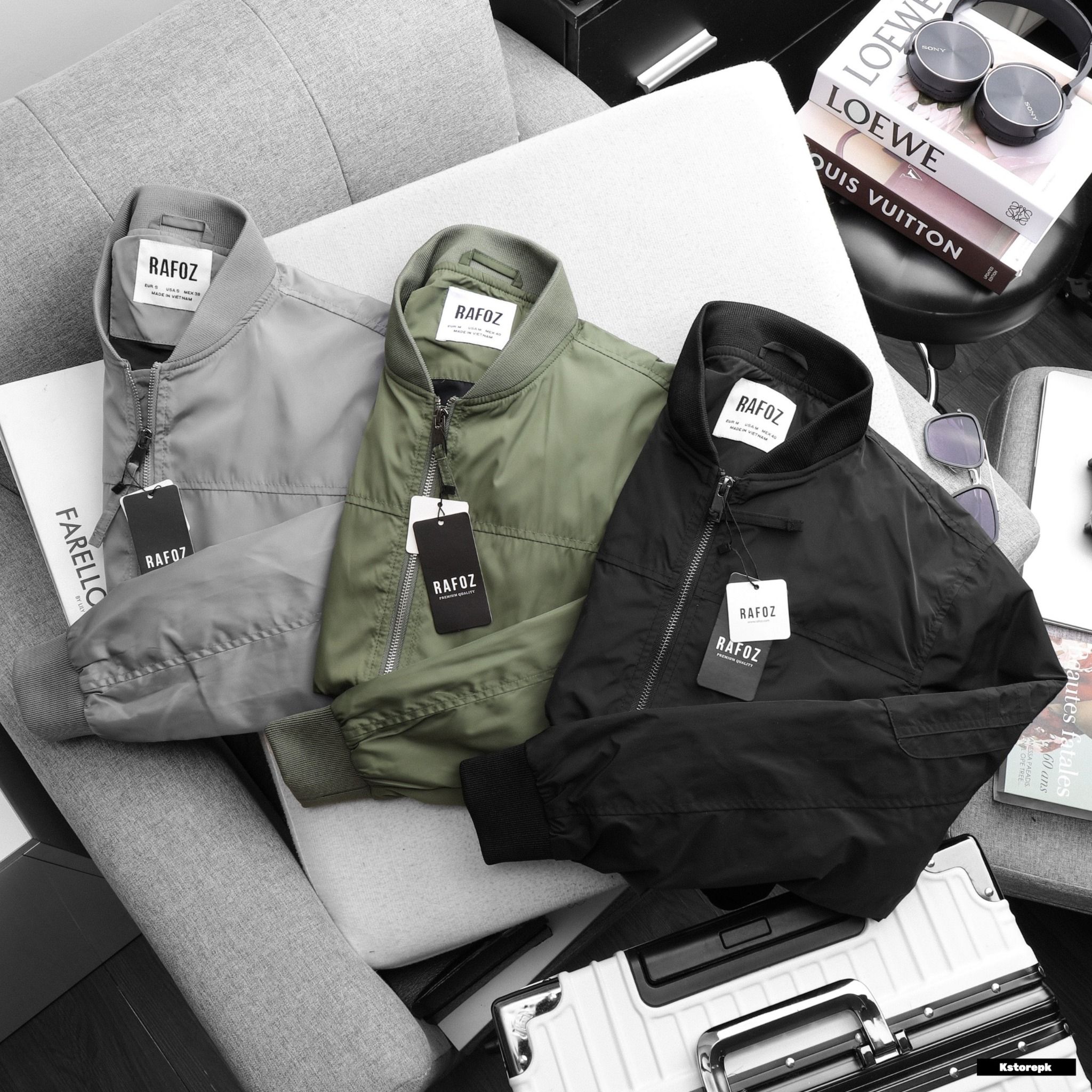  Áo bomber dù Rafoz basic - 220210 