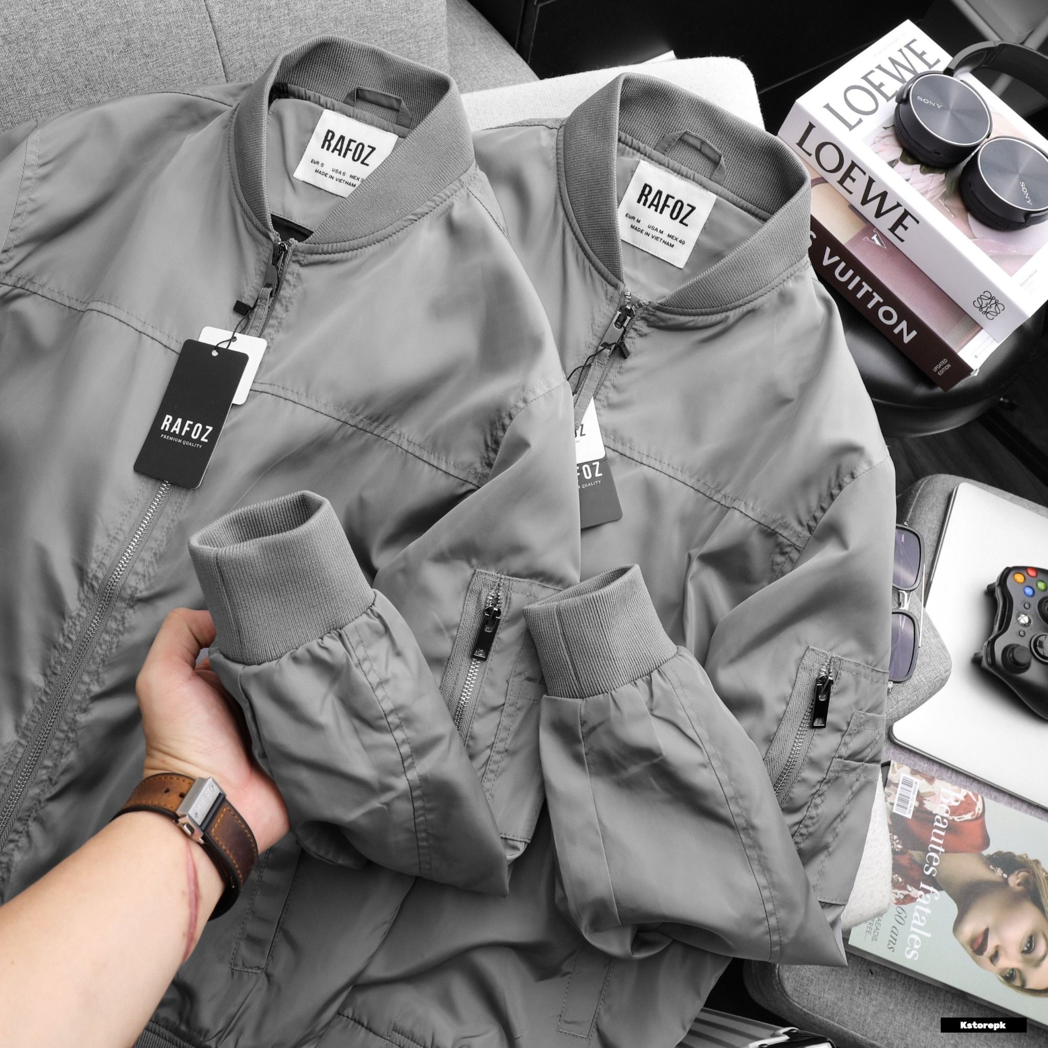  Áo bomber dù Rafoz basic - 220210 