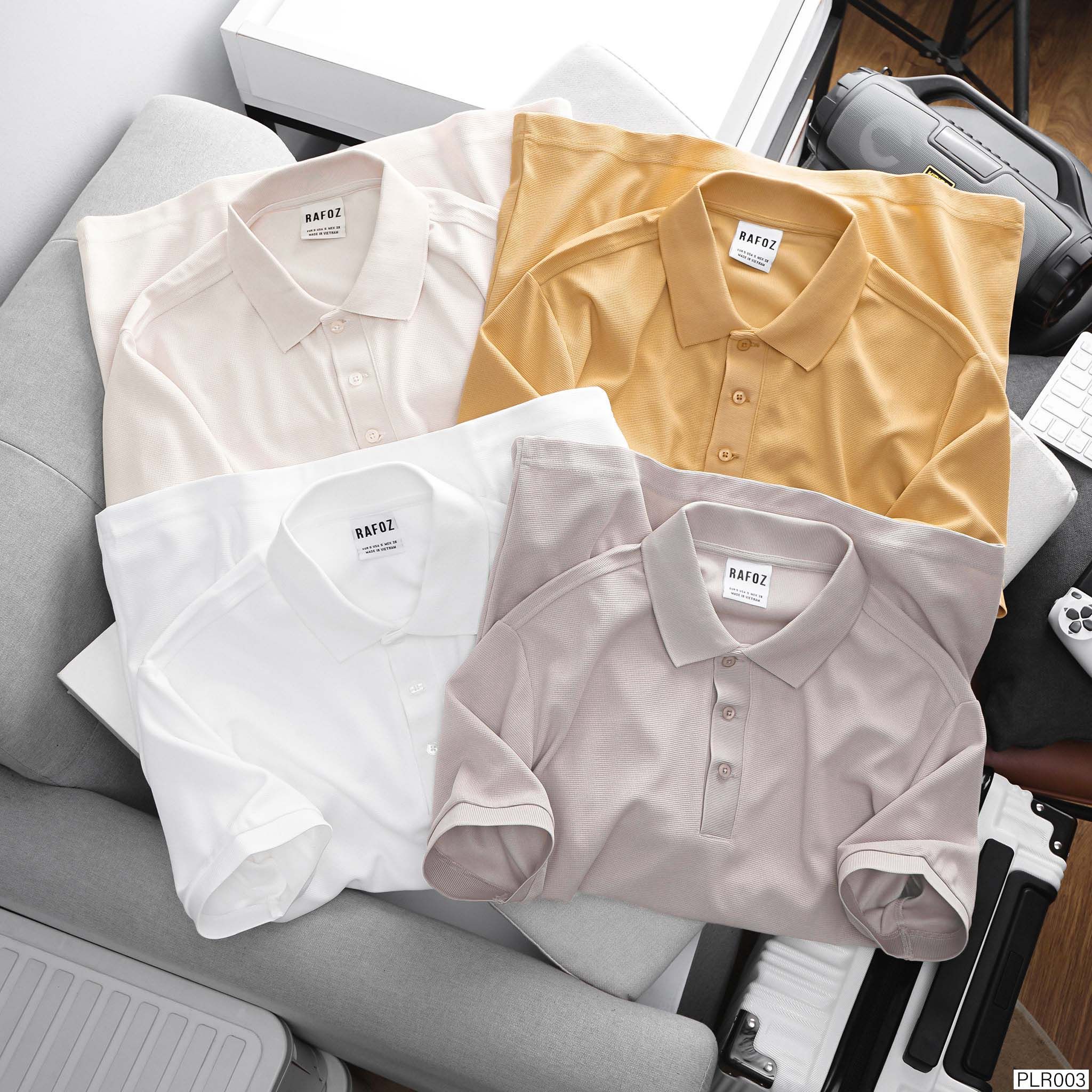  Áo polo cotton waffle RAFOZ - 003 