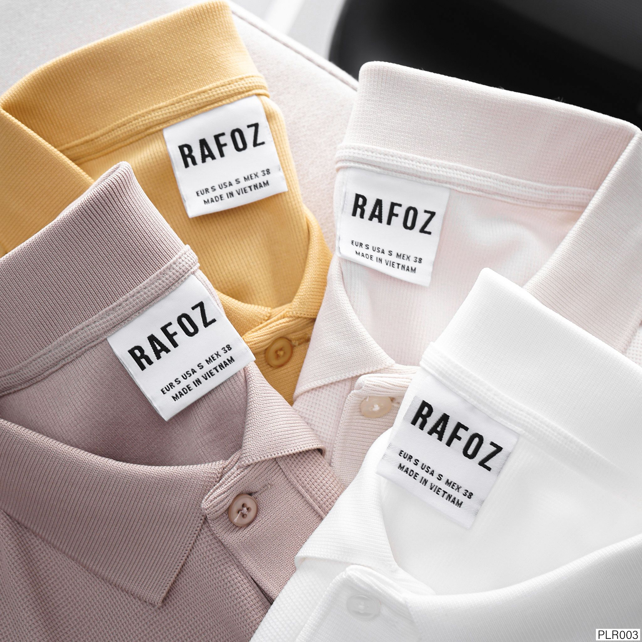 Áo polo cotton waffle RAFOZ - 003 