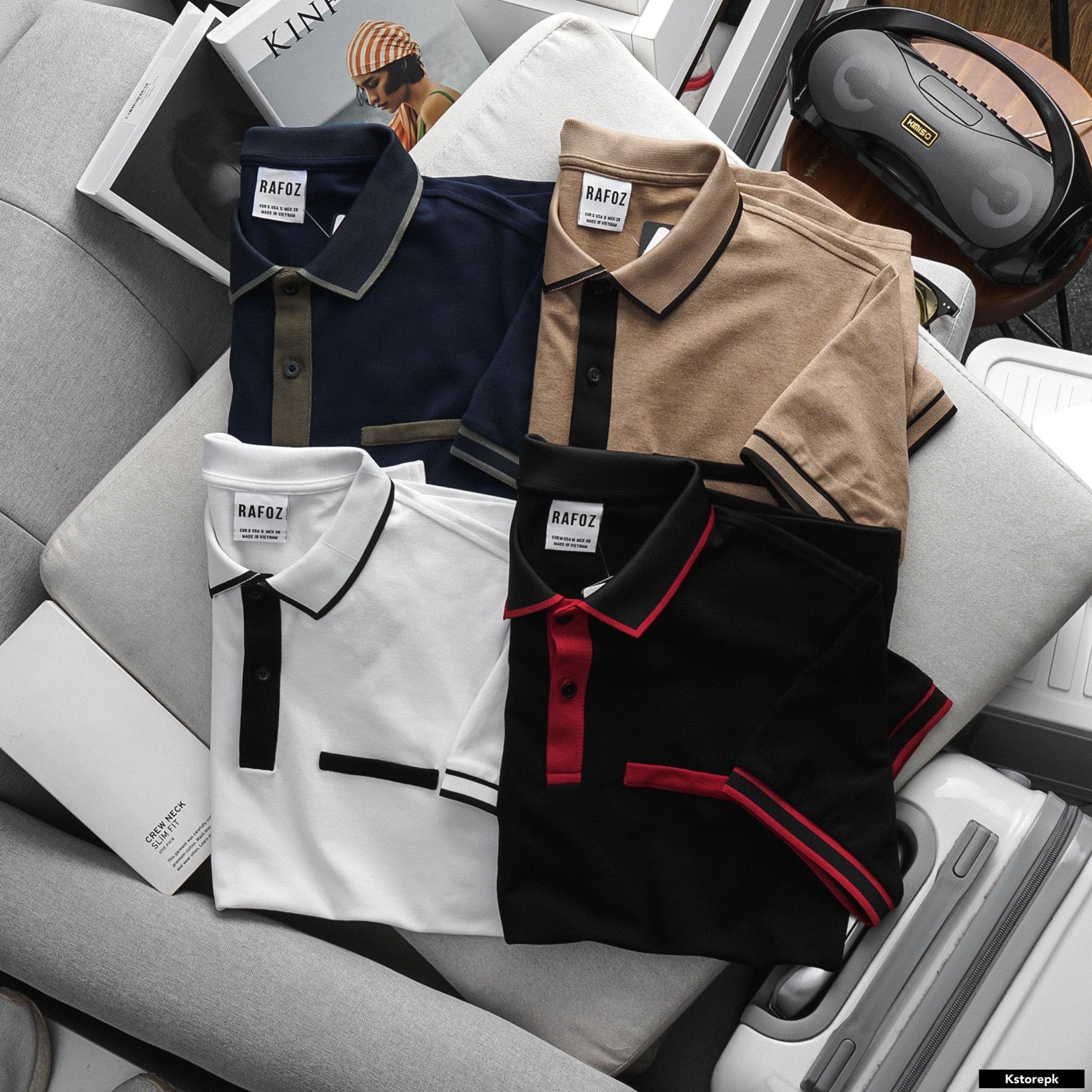  Áo polo Rafoz slim basic 4M 