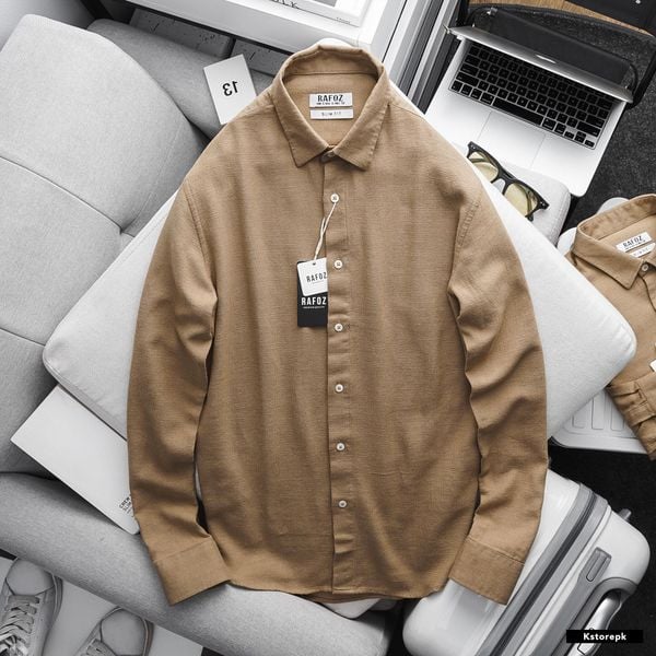  Áo SMDT trơn RAFOZ vải linen 