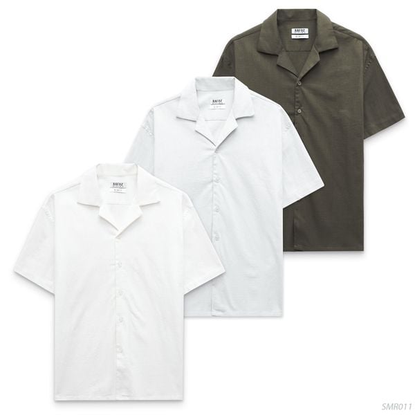  Áo sơ mi Cuban NT basic RAFOZ - 011 