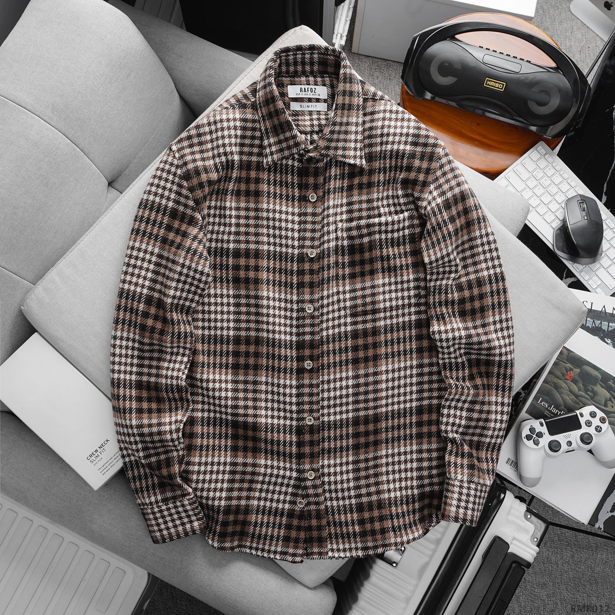  Áo sơ mi DT caro RAFOZ - 012 