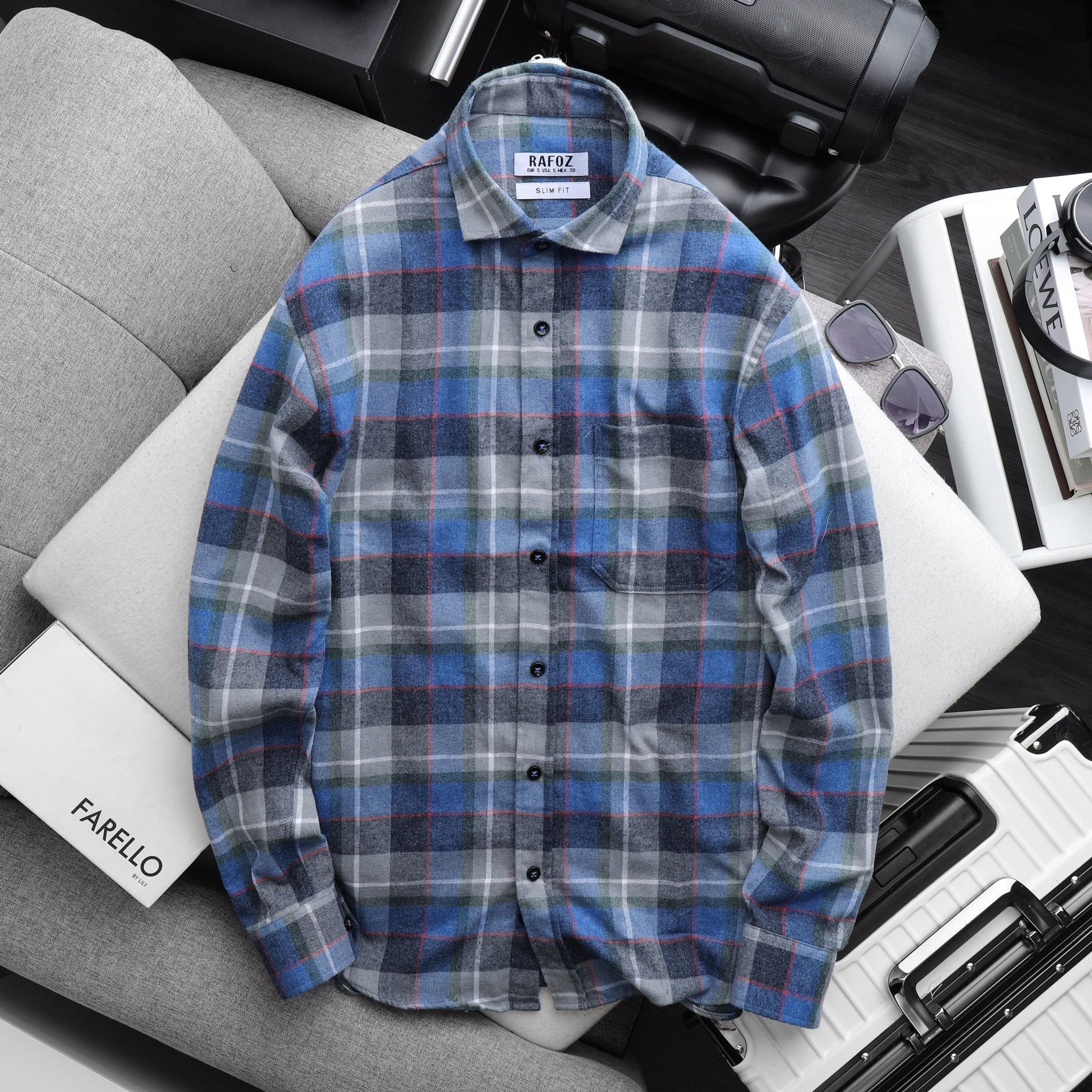  Áo sơ mi Flannel RAFOZ 3M - 220236 