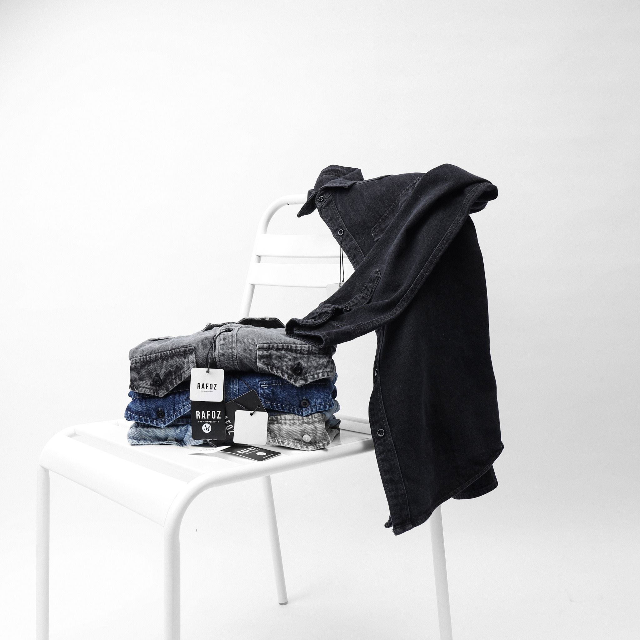  Áo sơ mi jean RAFOZ 4M - 220240 