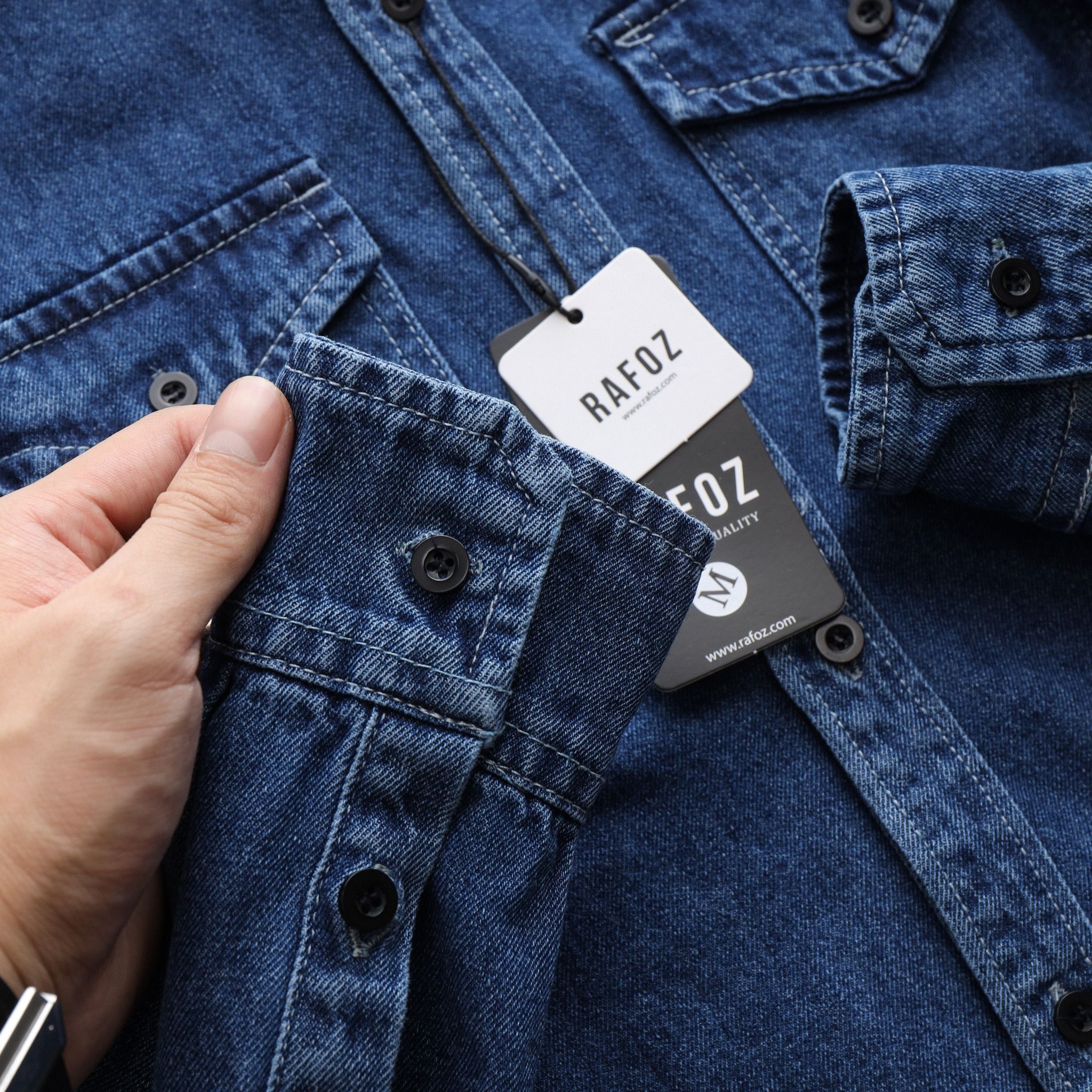  Áo sơ mi jean RAFOZ 4M - 220240 