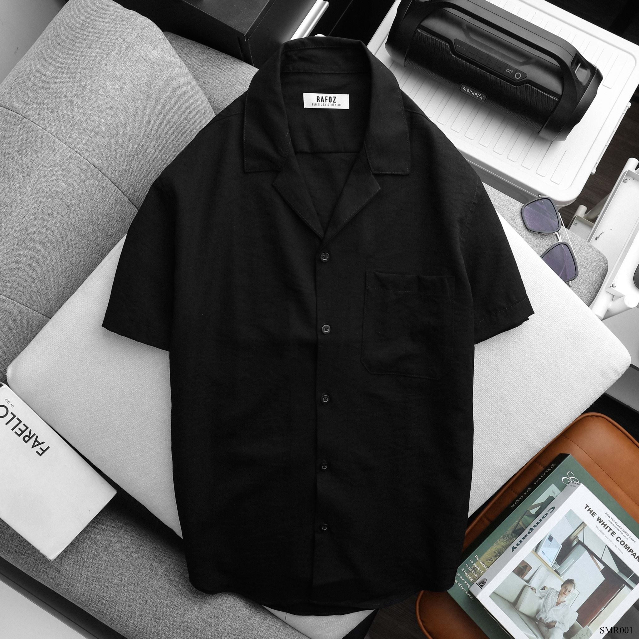  Áo sơ mi NT RAFOZ cổ danton - 001 