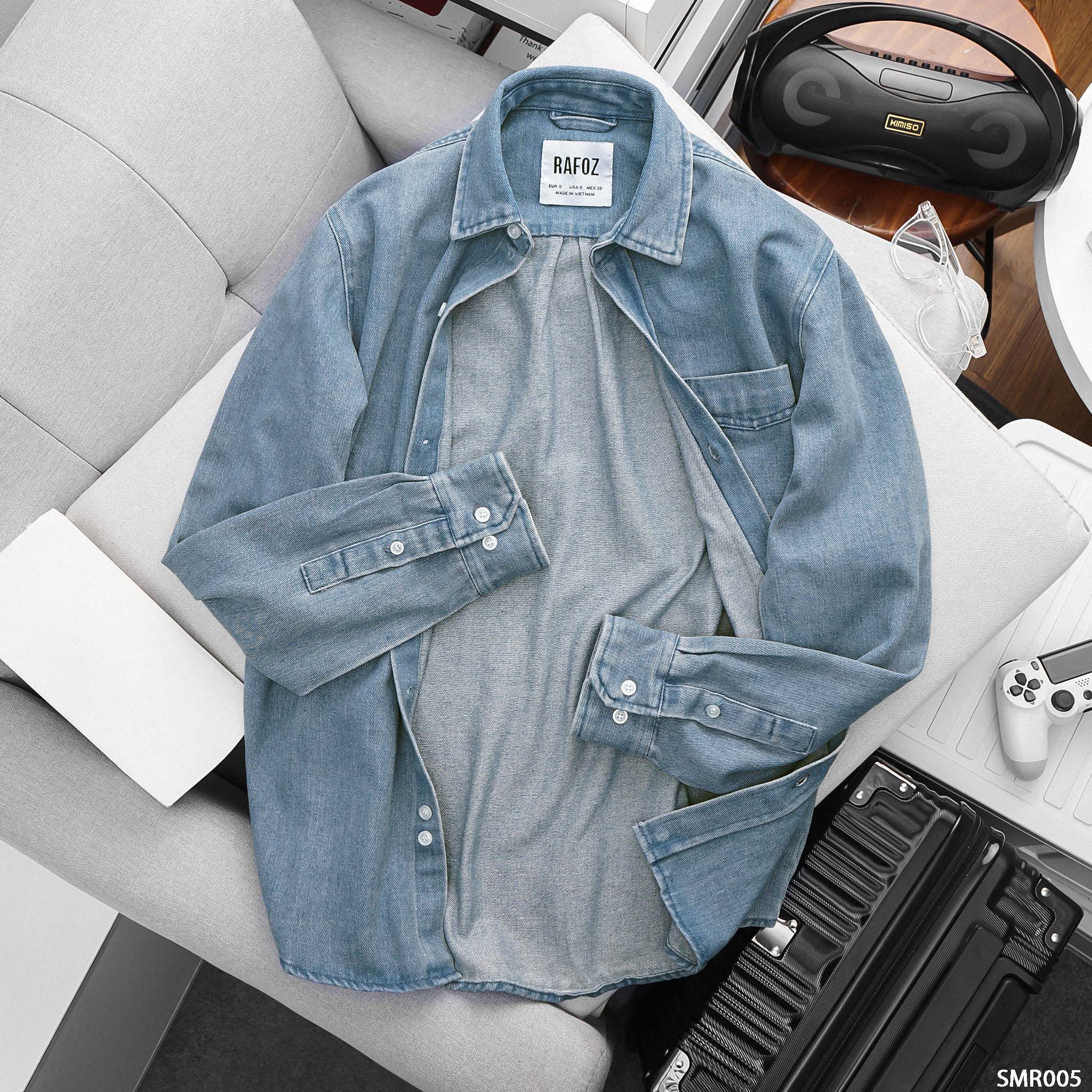  Áo sơ mi RAFOZ Denim wash - 005 