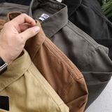  Áo sơ mi Rafoz5 kaki 1 túi - 220216 