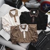  Áo thun polo RAFOZ phối màu cổ - 005 