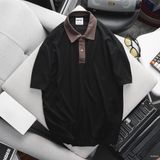  Áo thun polo RAFOZ phối màu cổ - 005 