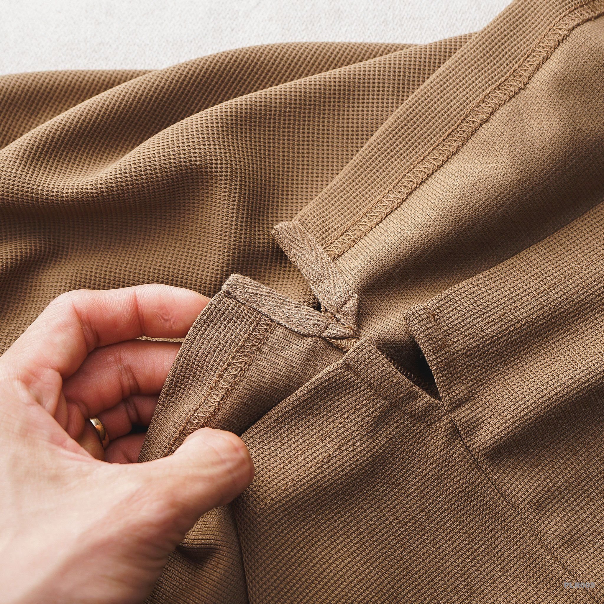  Áo thun polo RAFOZ phối màu cổ - 005 